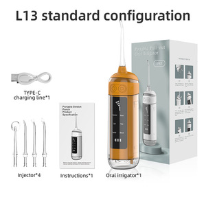 Hydropulseur dentaire portable étanche pour blanchiment des dents, jet d'eau dentaire 300ML, nettoyeur de dents - Product Image 3