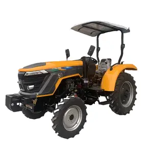 Multifunction 4x4 mini small farm 4wd compact tractor 30 to 90hp diesel farm tractors for agriculture used farming