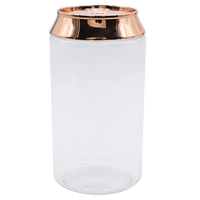WOWO Tech Offre Spéciale plastique personnalisé de 330ml peut imprimé créatif multicolore bonbons transparent en plastique PET peut avec bouchon à vis