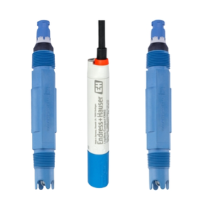 อิเล็กโทรดวัดค่า pH ยี่ห้อ Endress Hauser รุ่น Memosens CPF81E สำหรับน้ำเสีย โลหะวิทยา และเหมืองแร่ พร้อม Liquiline Compact CM82 - Product Image 1