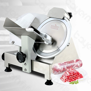 Máquina Cortadora Comercial de Aluminio Anodizado para Cortar Carne Congelada, Salchichas, Patatas, Queso, Jamón, Tocino, Carne de Res y Cordero en Rodillos - Product Image 1