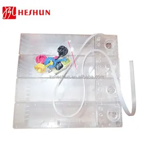 Heshun – réservoir Compatible pour HP Pagewide Pro X477 352dw 377dw dn 452dw 452dn 477dn 477dw 552dw vide Ciss 1500ml 1000ml