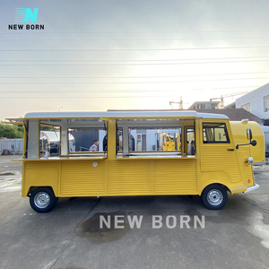 New <span class=keywords><strong>Born</strong></span> CE Dot Coc Certificación Café eléctrico Hot Dog Pizza Remolque de comida Camión de comida eléctrico con cocina completa a <span class=keywords><strong>la</strong></span> venta - Product Image 2