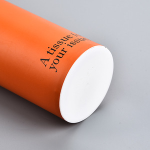 Cilindro Portafazzoletti in Carta <span class=keywords><strong>di</strong></span> Colore Puro Personalizzato per Auto, in Polpa <span class=keywords><strong>di</strong></span> <span class=keywords><strong>Legno</strong></span>, per Negozi 4S e Ristorazione, con Stampa su Cartone Riciclato, Realizzato su Misura - Product Image 4