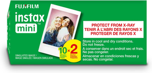 Film Fujifilm Mini (10 feuilles x 2 paquets, format standard) pour appareil photo hybride à capteur CMOS - Product Image 4
