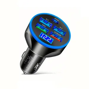 USB C 차량용 충전기 PD 30W 초고속 충전 어댑터 맥북 아이폰 15 14 13 아이 패드 삼성 휴대 전화 신제품 2024