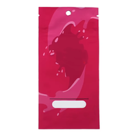 Sachets refermables pour aliments, pochettes anti-humidité et anti-odeur, mini-sachets Mylar, emballage plat à trois soudures latérales, 100 ml