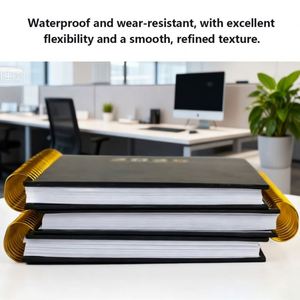 Agenda quotidien A5 personnalisable en cuir PU rigide 2026 avec spirale, planificateur hebdomadaire, carnet promotionnel tendance - Product Image 5