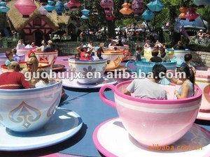 Fairground Family Attractions Kids Entertainment Amusement Park <strong>Fiberglass</strong> Material Coffee <strong>Tea</strong> <strong>Cup</strong> <strong>Ride</strong> - Product Image 3
