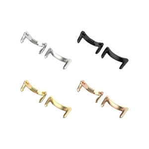 Connecteur métallique Xiaomi Band 8 9 10, 12 mm 14 mm, boucle en alliage de zinc, pièce de rechange, or, argent, or rose, noir - Product Image 4