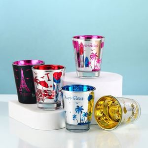Vasos de Chupito Personalizados al por Mayor con Logotipo, de 2oz, de Lujo, para Recuerdos Turísticos, con Recubrimiento Electrolítico Esmerilado - Product Image 4