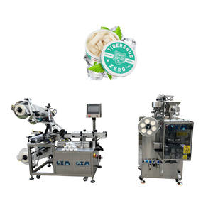 Machine d'emballage automatique de poudre en sachet de papier électrique pour les applications alimentaires, chimiques et de boissons, sachets de 1g - Product Image 1