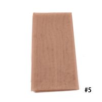 Perruque dentelle filet pour faire des perruques toupet fermeture avant dentelle filet perruque accessoires filets à cheveux outils de tissage filet à cheveux 8 couleurs disponibles