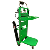 Machine électrique d'escalade sur chenilles pour monter et descendre les escaliers Chargement automatique avec plateau de levage 180KG