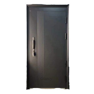 Puerta delantera de entrada de metal y acero de 6 paneles Puertas de seguridad interiores exteriores para casas <span class=keywords><strong>Vella</strong></span> Entrada y dormitorio - Product Image 1