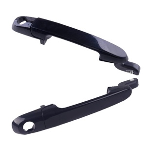 for Hyundai Exterior <b>Door</b> <b>Handles</b> 826501E000 826601E000 <b>Replacement</b> For Accent Rubber Plastic New - Product Image 1