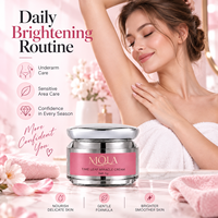 Crème blanchissante longue durée pour les aisselles, enrichie en Aloe Vera, pour les zones sombres, pommade éclaircissante pour les aisselles, fourniture OEM