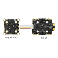 SEQURE H743 & E70 Stack Flight Controller MPU6000 70A 128K 4 in 1 ESC 4-8S untuk Drone Balap