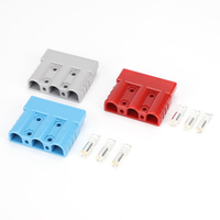 Connecteur de charge de batterie gris haute intensité 50A 600V à 3 broches pour chariot élévateur - Vente chaude