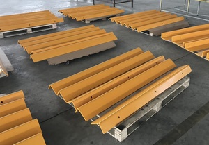 Viga Anticollisión Metálica en Forma de L para Almacén, Dispositivo de Protección de Barandilla de Seguridad de Acero, Poste de Barandilla de Seguridad Industrial - Product Image 6