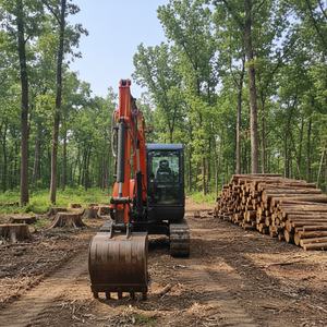 Excavadora <span class=keywords><strong>de</strong></span> Alta Eficiencia KN75 6t con Motor EPA y EUR 5 para Tuberías, Jardinería, Caminos Agrícolas, <span class=keywords><strong>Alquiler</strong></span> <span class=keywords><strong>de</strong></span> Excavadoras y Excavadoras Usadas - Product Image 5