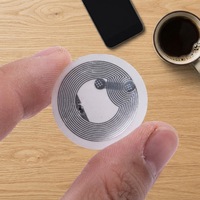 Etiquetas RFID ISO Personalizadas de 13.56 MHz, Adhesivo NFC con Chips 213/215/216, Resistentes al Agua, para Pagos Inteligentes y Compartir Enlaces en Redes Sociales