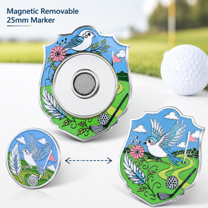 Marcador de Pelotas de Golf Magnético de Doble Cara, Diseño Creativo con Temática de Golf, para Tiendas Profesionales, Clubes, Recuerdos y Regalos para Eventos - Product Image 3