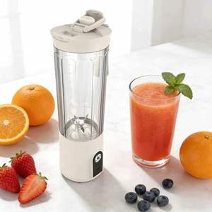 Mixeur plongeant électrique portable pour cuisine domestique, avec bol mélangeur en plastique, broyeur de glace, mixeur alimentaire - Product Image 2