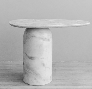 Mesa Auxiliar de Mármol Blanco <span class=keywords><strong>Taula</strong></span>, Moderna, Duradera, Hecha <span class=keywords><strong>a</strong></span> Mano, Tamaño Personalizado, Muebles de Comedor para Hotel - Product Image 4