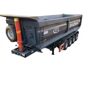 China 100T semirremolque basculante trasero - Product Image 1