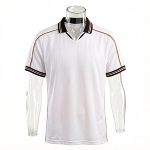 Maillot de football style rétro, qualité supérieure, respirant, séchage rapide, manches courtes, 100% polyester, personnalisation du nom de l'équipe, directement de l'usine - Product Image 2