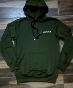 Sudadera con Capucha Unisex de Algodón de Alta Calidad, Talla XS, Diseño Sólido con Bordado, Ligera, Forro Polar para Invierno, Personalizable, Lisa para Hombre - Product Image 4