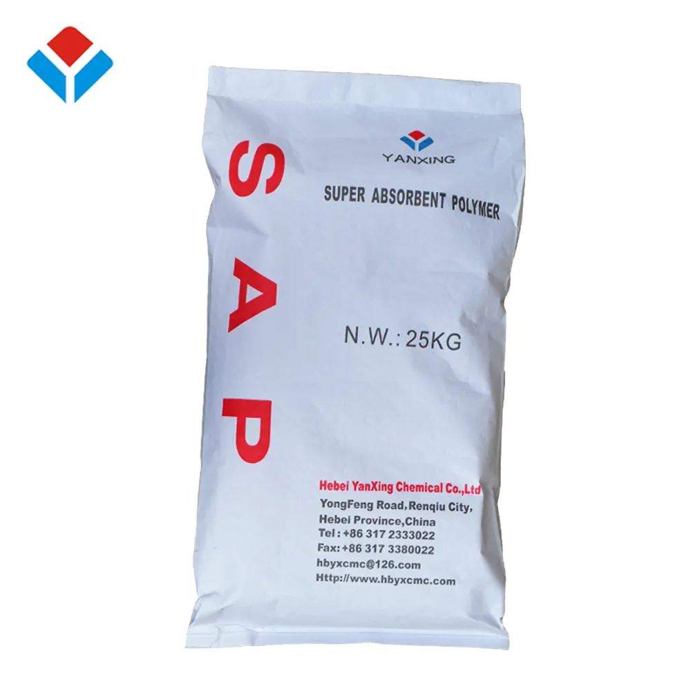 China supplies polímero super absorbente SAP para trigo