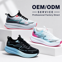 Chaussures de course professionnelles pour hommes, baskets légères et tendance, semelle souple, respirantes, chaussures de sport / OEM ODM personnalisées en gros