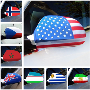 Funda para espejo retrovisor de coche con bandera de fútbol para aficionados, superventas, entrega rápida - Product Image 5