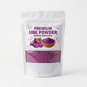 Poudre de racine d'Ube de qualité supérieure, farine d'igname violette, qualité alimentaire, lyophilisée, saveur sucrée pour pâtisserie, dessert, sauce, 1 kg - Product Image 1