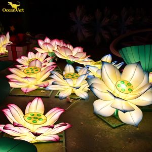 Lampes LED à thème 3D pour festivals en plein air, Diwali, Thanksgiving - Étanches, réutilisables, couleur personnalisée, fonctionnant sur piles - Product Image 5