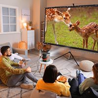 Portable Mini Home Entertainment Projecteur LED Batterie 2K Résolution Dortoir Étudiant Bureau Conférences Chambres US