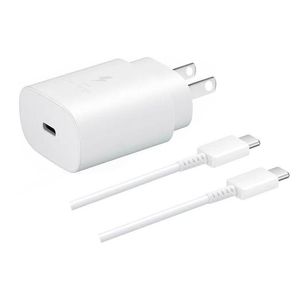 Juego de viaje dos en uno Cargador súper rápido 5A PD25W y cable de datos de 1m Adaptador de fuente de Alimentación de 5V/3A - Product Image 1