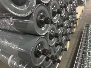 Zware Stalen Trog Transport Mijnbouw Ondersteuning Transportband Roller Rollers - Product Image 5