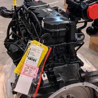 Ensemble moteur diesel DCEC 6 cylindres 4 temps ISDe 210 30 210 CV avec pompe pour équipement de construction Euro 4