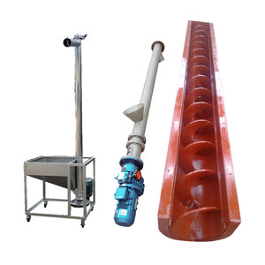 Thép không gỉ vít băng tải khoan spirax cho nước thải vật liệu ướt bùn băng giá bán - Product Image 5