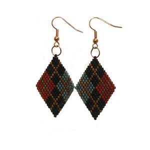 Pendientes de Cuentas Miyuki, Colección Única Hecha a Mano - Product Image 1