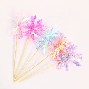 Décoration de gâteau d'anniversaire, fanion pour décoration de Cupcake, feu d'artifice pour mariage, fournitures de fête d'anniversaire pour enfants, décoration de pâtisserie - Product Image 5