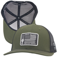 Gorra trucker de malla de 6 paneles de alta calidad OEM, estilo Richardson 112 unisex, con parche bordado y logotipo personalizado.