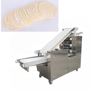 JUYOU Electric high efficiency dough pressing cutting machine for wonton samosa pizza crust