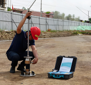 Testeur de module de déformation dynamique EVD pour la construction d'ouvrages de génie civil des voies ferrées à grande vitesse, Déflectomètre à charge tombante haute performance EV - Product Image 2