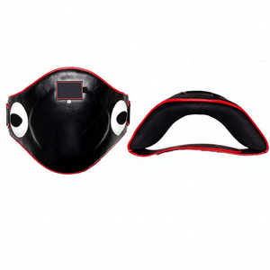 Protector de Costillas de Cuero y PVC para Boxeo, MMA, Taekwondo, Protector de Pecho y Abdomen, Equipo de Entrenamiento Profesional Ligero - Product Image 3
