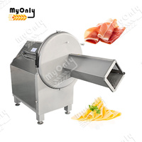 MY Commercial Machine à trancher les côtes de bœuf pour couper la viande Trancheuse automatique de poitrine de porc et de poulet