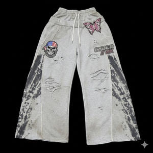 Pantalon de jogging pour homme en lin, polyester et coton, avec poches, taille élastique et cordon de serrage, style décontracté, taille US, bas de survêtement molletonné - Product Image 1